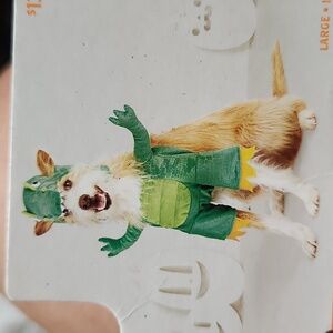 NWT pet T-Rex frontal dog costume w/headpiece